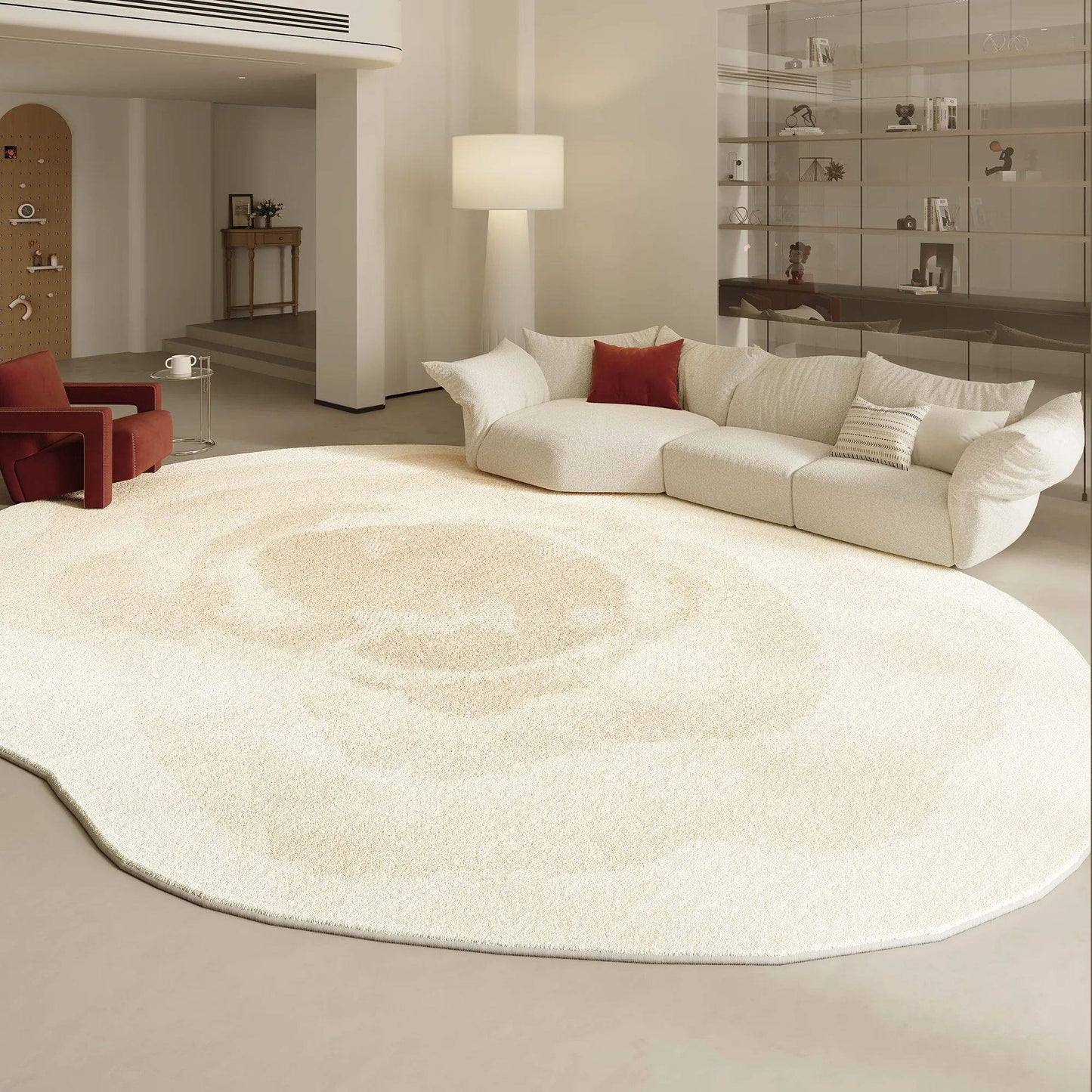 Irregular Shapes Living Room Decoration Carpet Modern Style