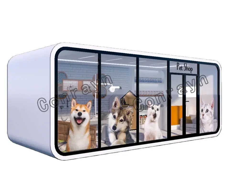 Mobile Living Container 20ft 5.6m(W) *2.16m(D)*2.5m(H)