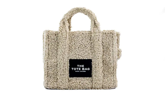 Genuine Marc Jacobs The Small Teddy Beige Fabric Tote