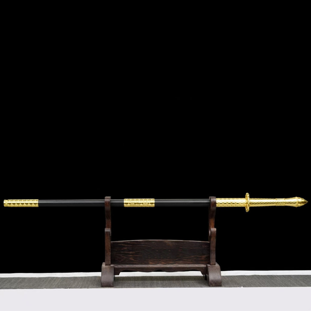 Ancient-Style Integral Tang-Style Sword, Long Sword, Manganese Steel Sword Blade, Han-Style Sword, Tang-Style Horizontal Saber, Cold Weapon Unsharpened
