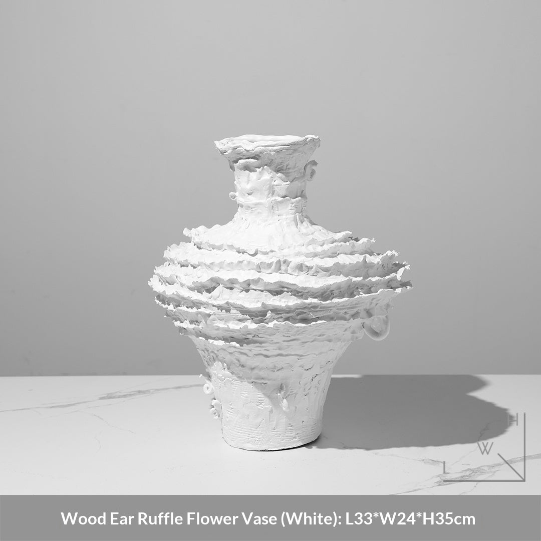 Retro Ceramic Vase Ornament Flower Arrangement Vessel