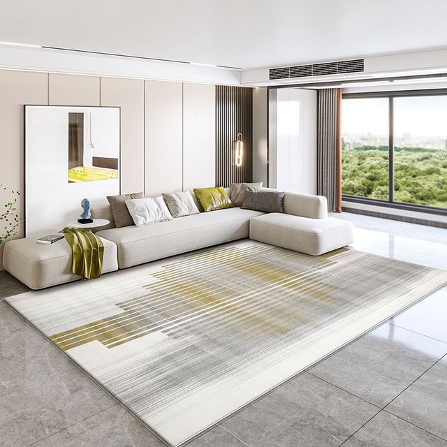 Modern Polypropylene Carpets for Living Room Sofas