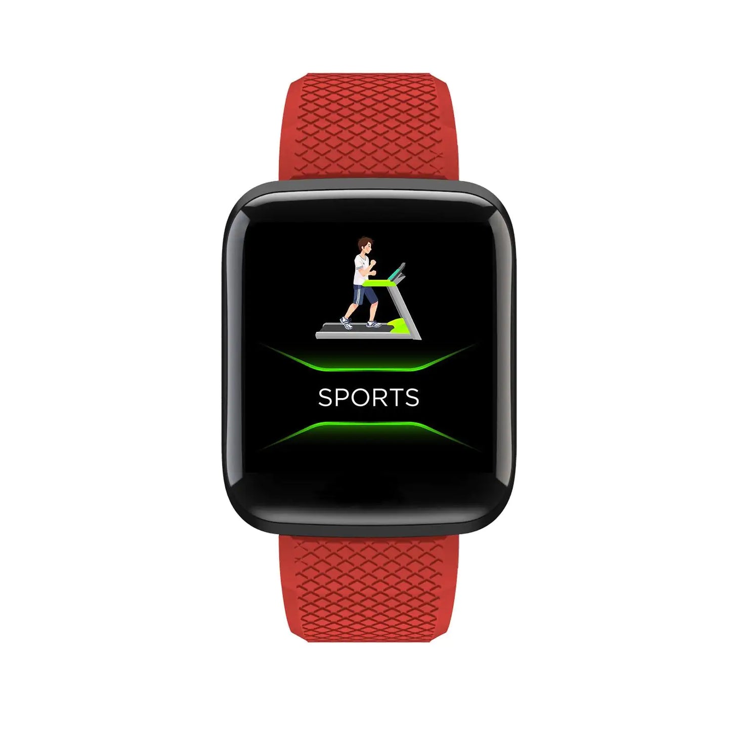 Polosmart Smart Watch Red