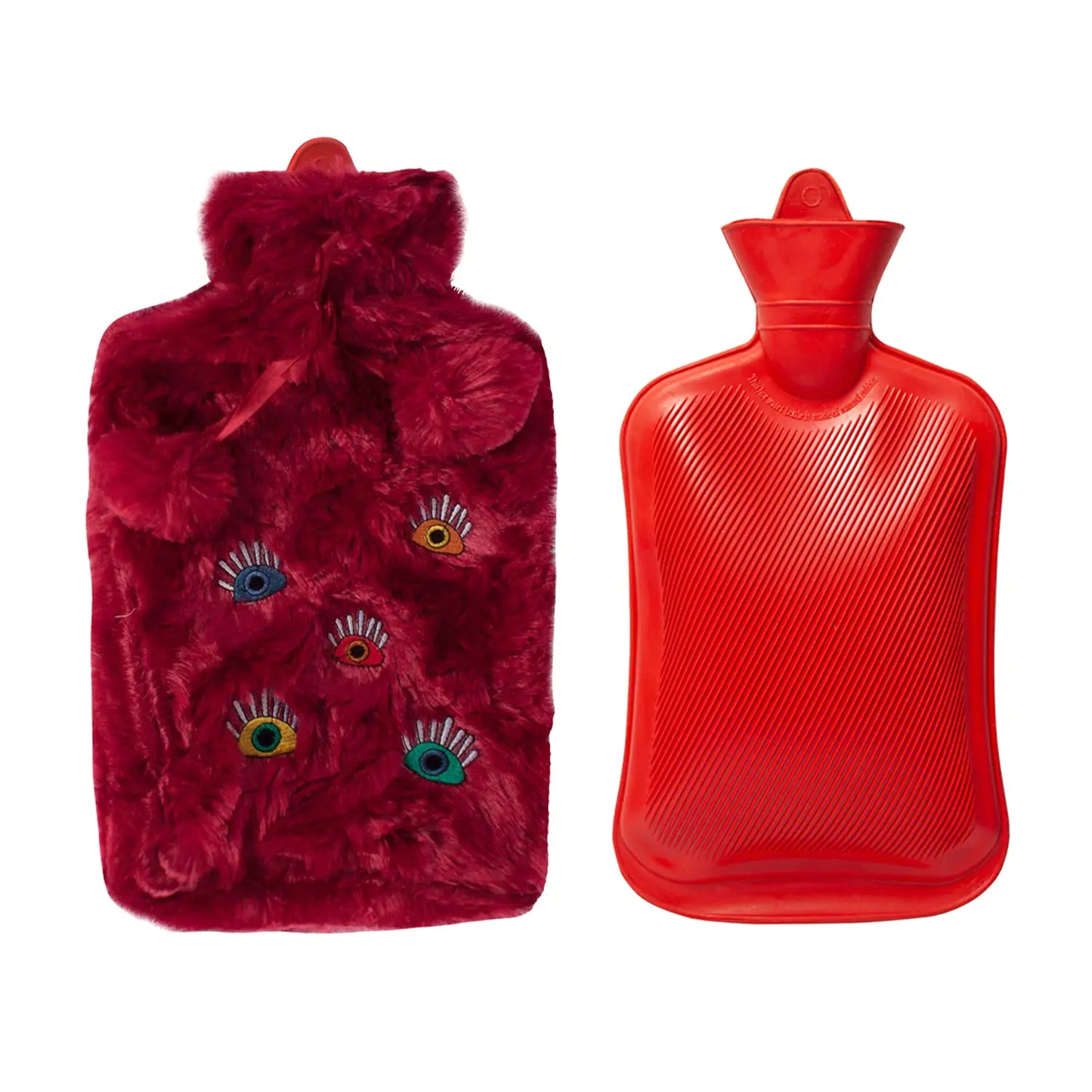Biggdesign My Eyes on You Red Hot Water Bottle