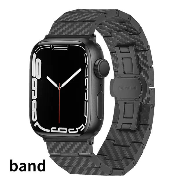 Carbon Fiber Apple Watch Band