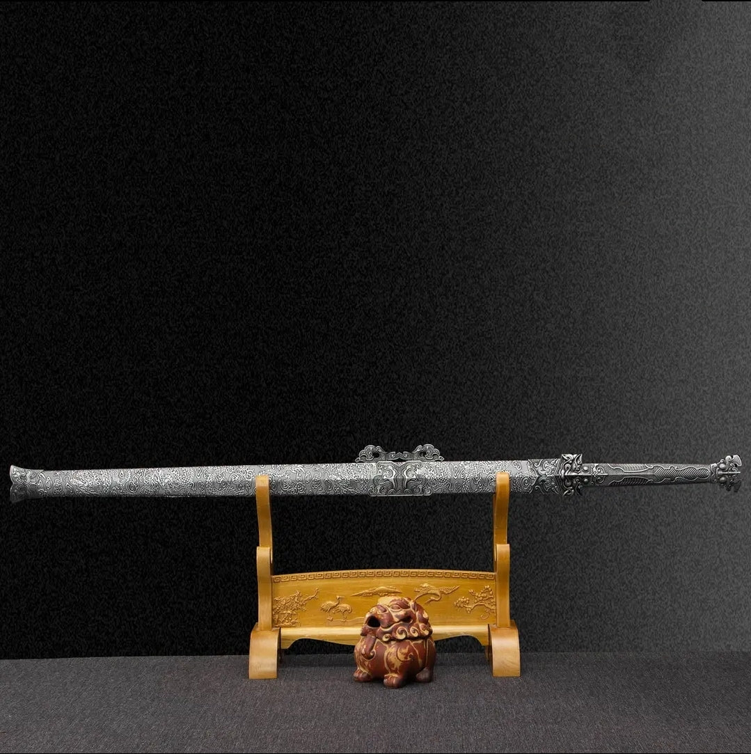 Beast Beak Integral Sword High Manganese Steel Self-Defense Cold Weapon  Collection-Grade  Unsharpened