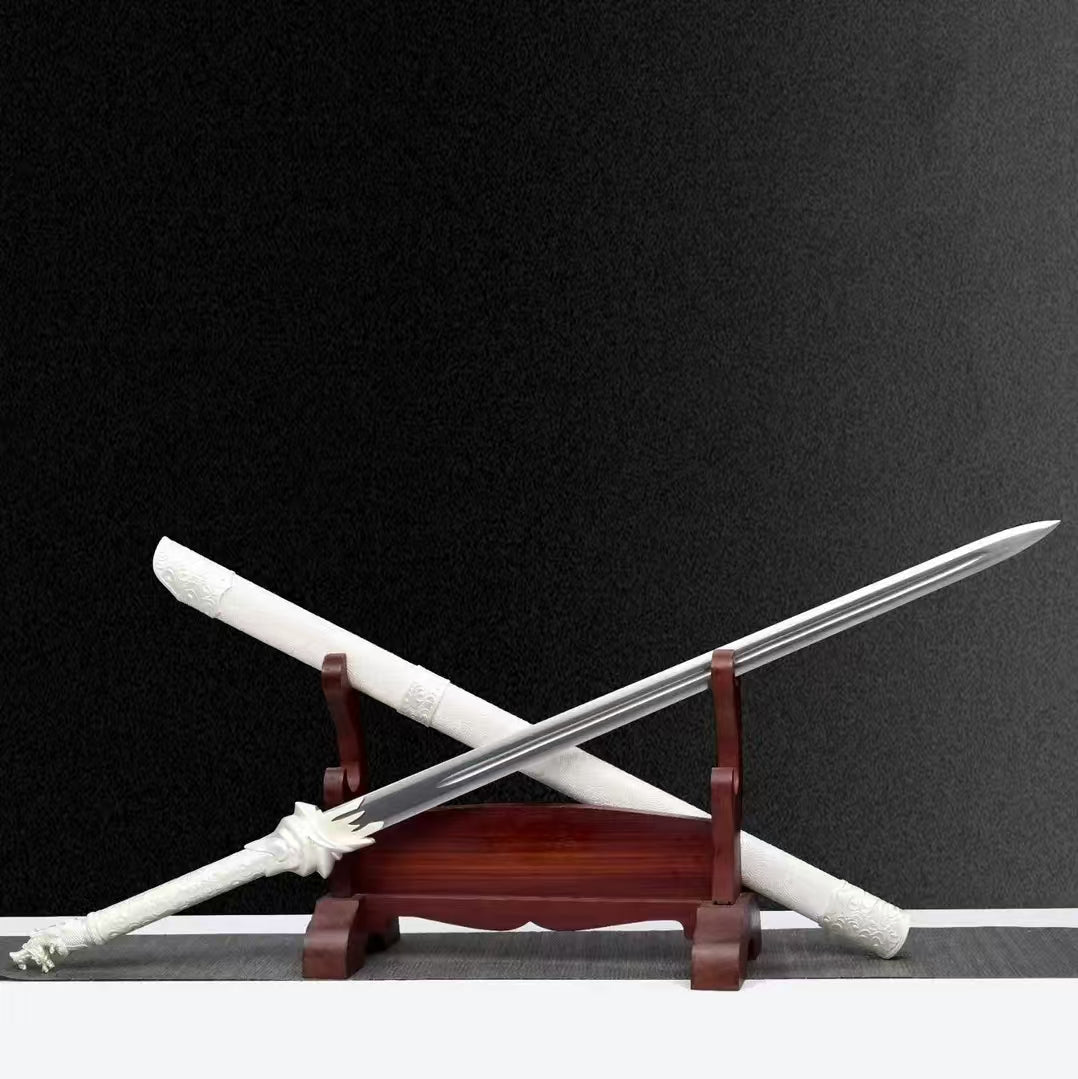 Shaoshi Integral Precious Sword High Manganese Steel Self-Defense Cold Weapon  Collection-Grade  Unsharpened