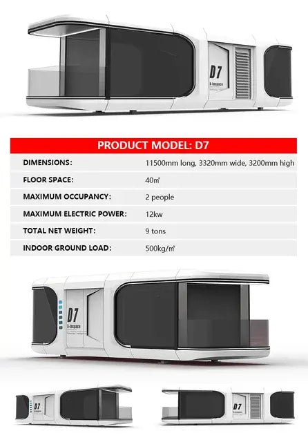 All-in-one Whole Intelligent Modular Home