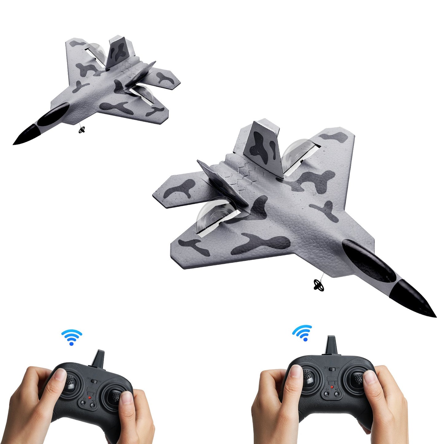 RC Airplane Fighter EPP Foam RC Plane Toy With 2.4 GHz Remote Control