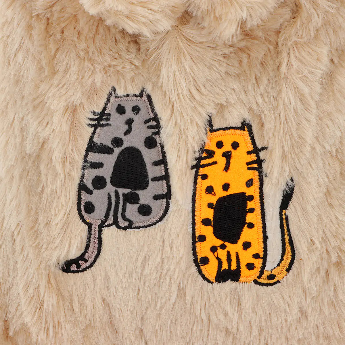 Biggdesign Cats Beige Hot Water Bottle