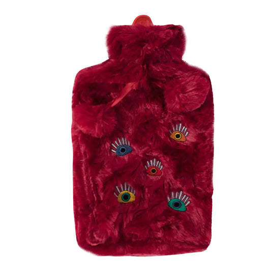 Biggdesign My Eyes on You Red Hot Water Bottle