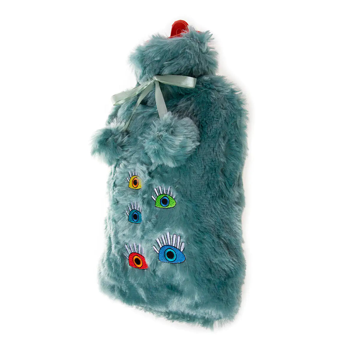 Biggdesign My Eyes On You Turquoise Hot Water Bottle