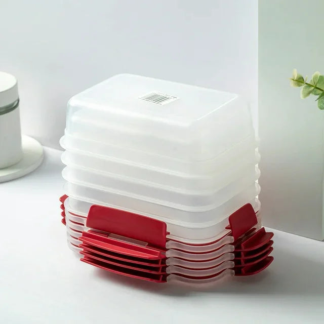 5 Pack Stackable Food Storage Containers