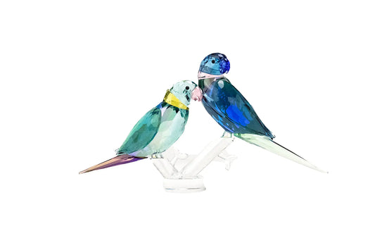 Jungle Beats Parakeet Couple Fife & Fifer Figurine