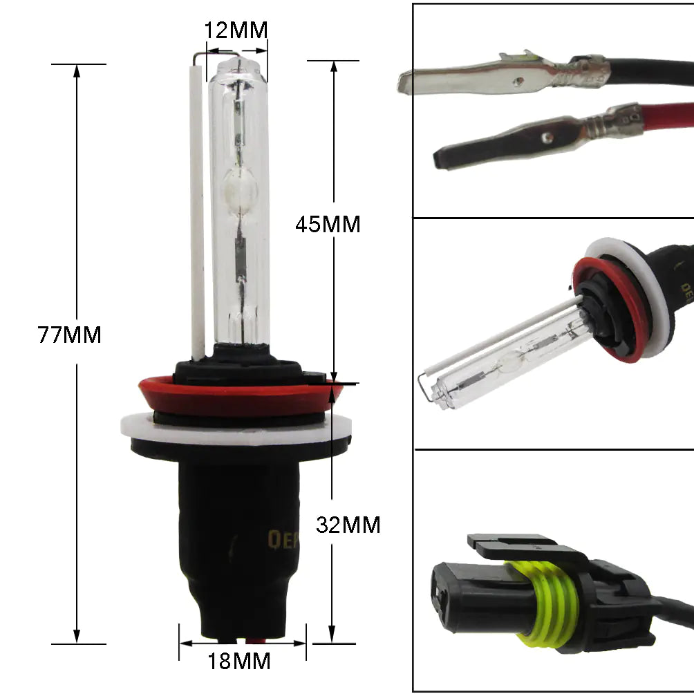 LED Car Headlights with 5W Slim Ballast