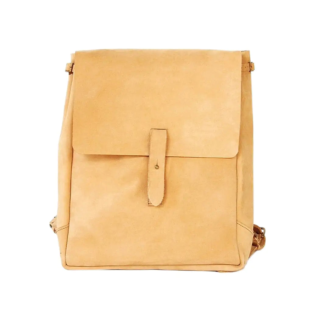 Nubuck Leather Backpack