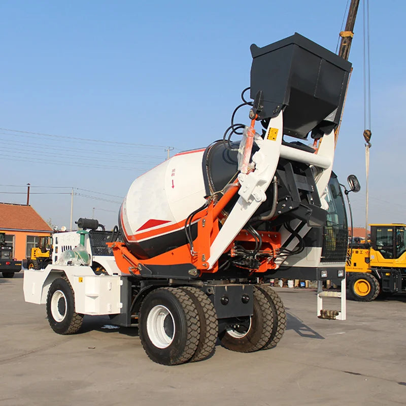 AutoMix Forklift Cement Truck