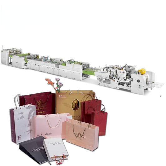 Fully Automatic Sheet Fed Paper Bag Making And Folding Machine