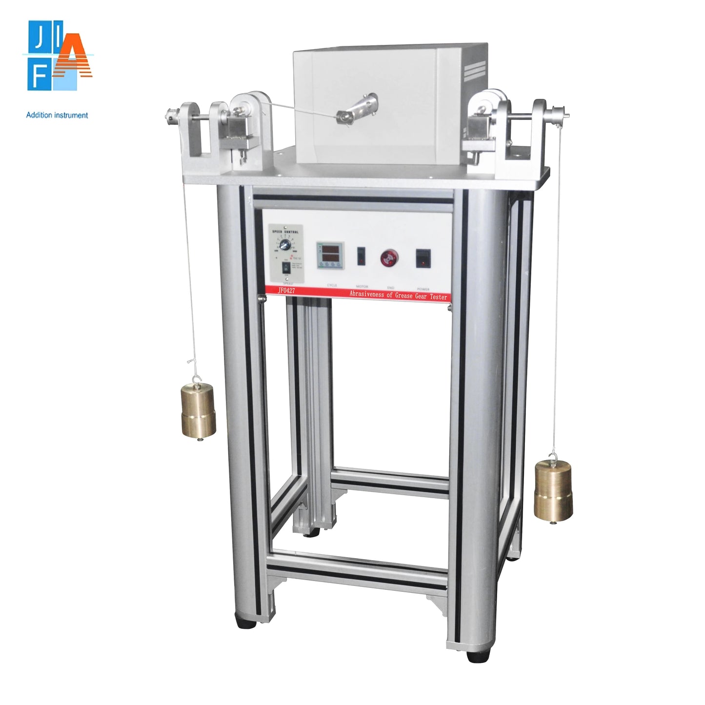 Abrasiveness of Grease Gear Tester lubricating
