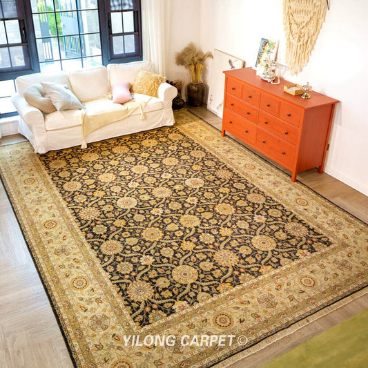 Handmade Wool Area Rugs All-Over Eco Friendly Home Carpet