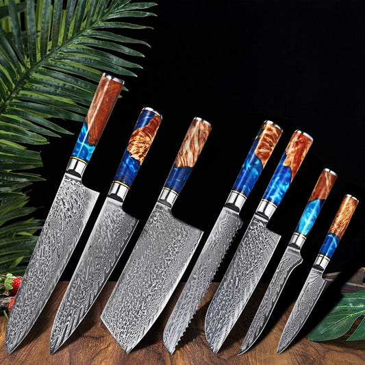 100% Original Japanese Chef Knife Set Kitchen Knife Set
