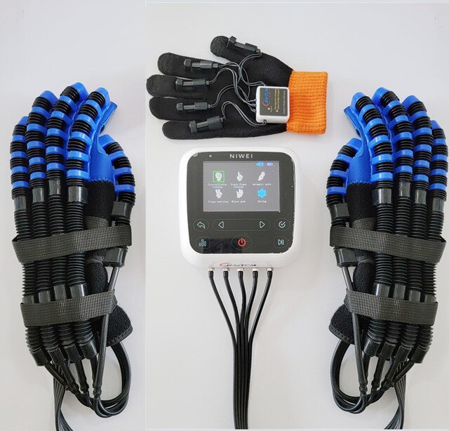 Smart Quality English Hand Rehabilitation Robot Glove for Stroke Patients with Hemiplegia Wrist&amp;finger Function Recovery