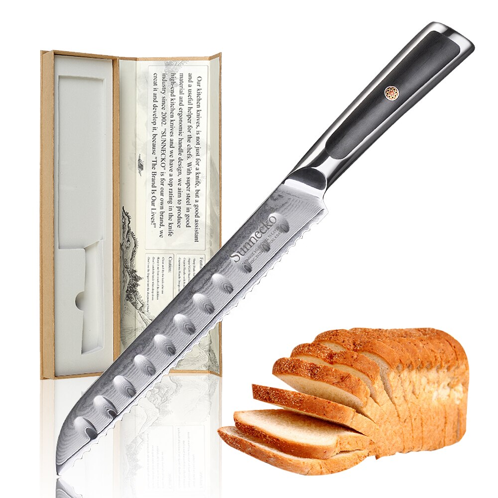 100% Original SUNNECKO 6PCS Kitchen Knives Set