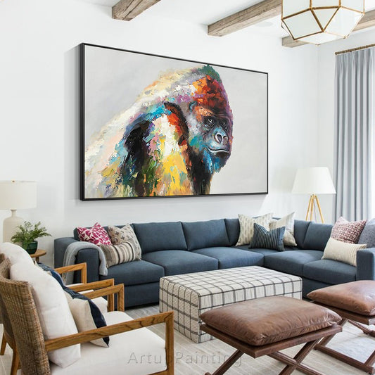 Gorilla Art Painting