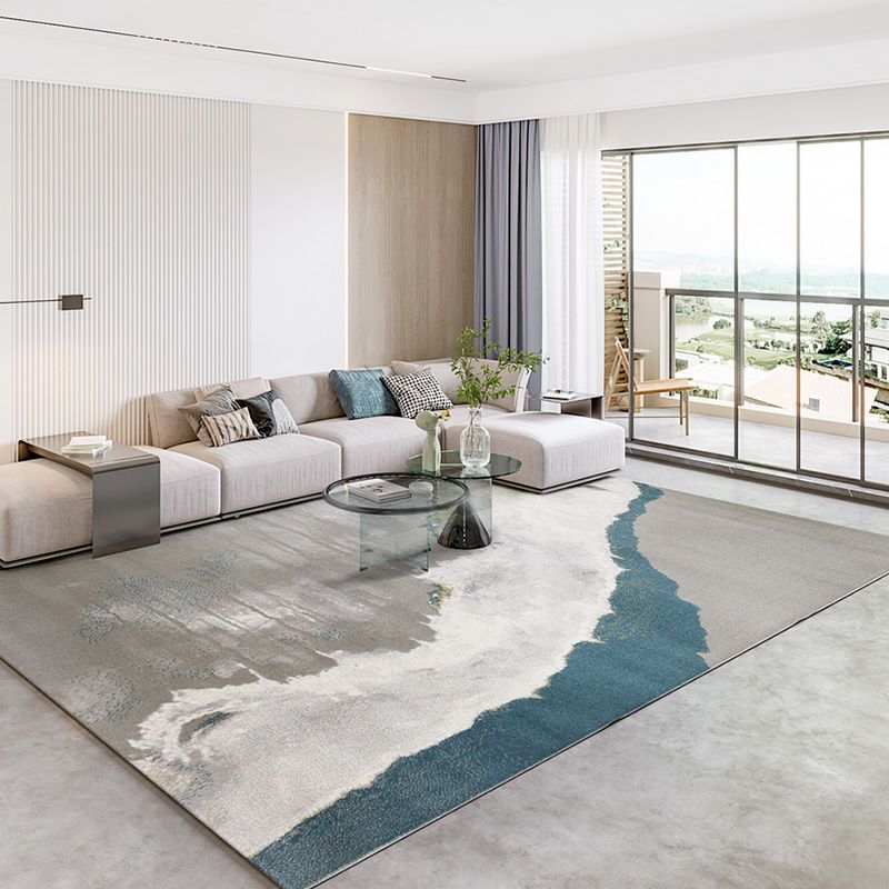 Modern Polypropylene Carpets for Living Room Sofas