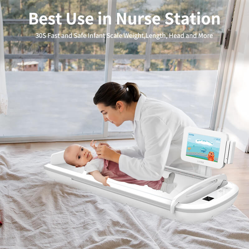 Medical Hatch Grow Curve Electronic Digital Infant Toddler Height Weight Newborn