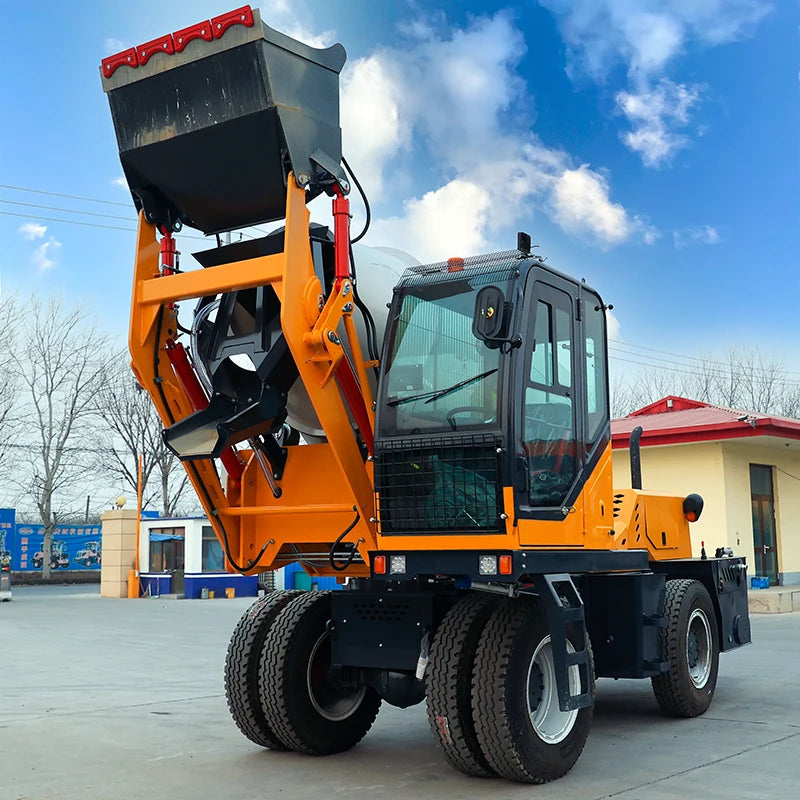 Self-loading Cement Concrete Mixer Trucks
