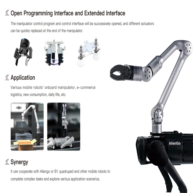 Unitree ics Depth camera Quadruped technology dog  Bionic Intelligent