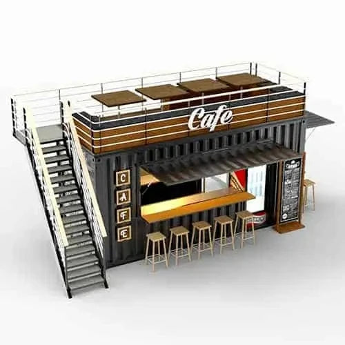 Luxury Mobile Container Coffee Shop Kiosk/Trailer House