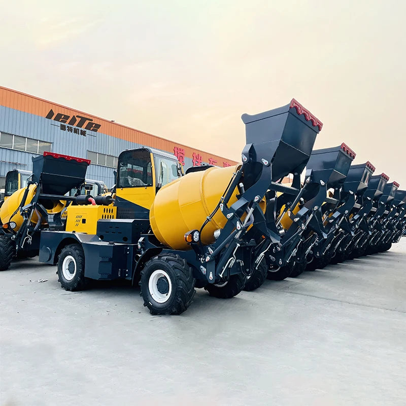 Self-loading Cement Concrete Mixer Trucks