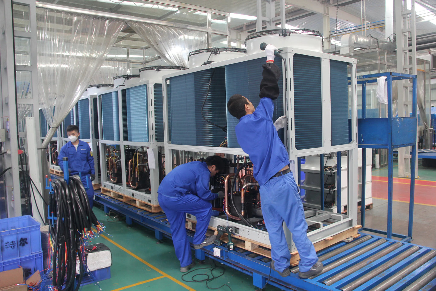 Modular Design Air Cooling Chiller Water Heaters