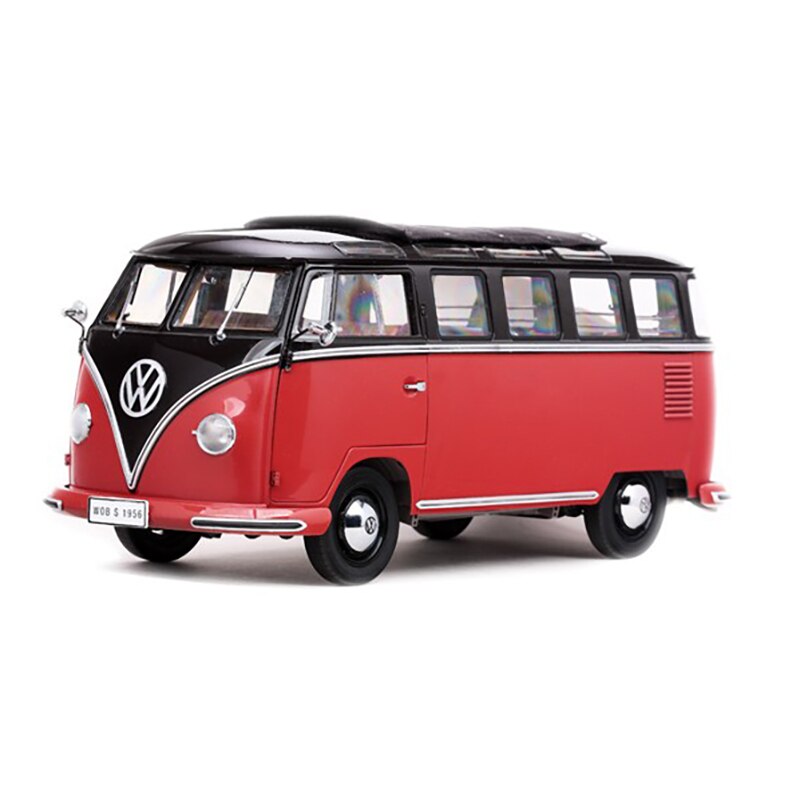 1:12 Scale VW T1 Car Model Fire Police Bus