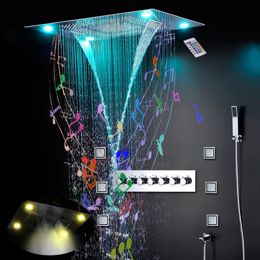 Musical Bluetooth Shower Set
