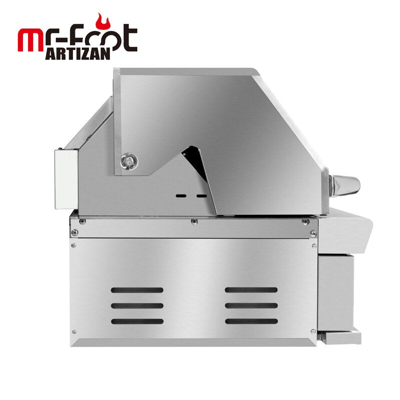 Outdoor craftsman train barbecue oven